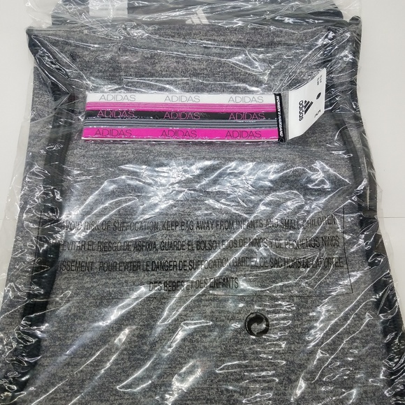 New Adidas Drawstring Bag with Headbands - Picture 4 of 5